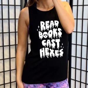Read Books Cast Hexes Muscle Tank