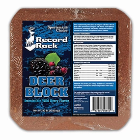 Record Rack Deer Block made in usa dog toy,usa dog food,american dog products