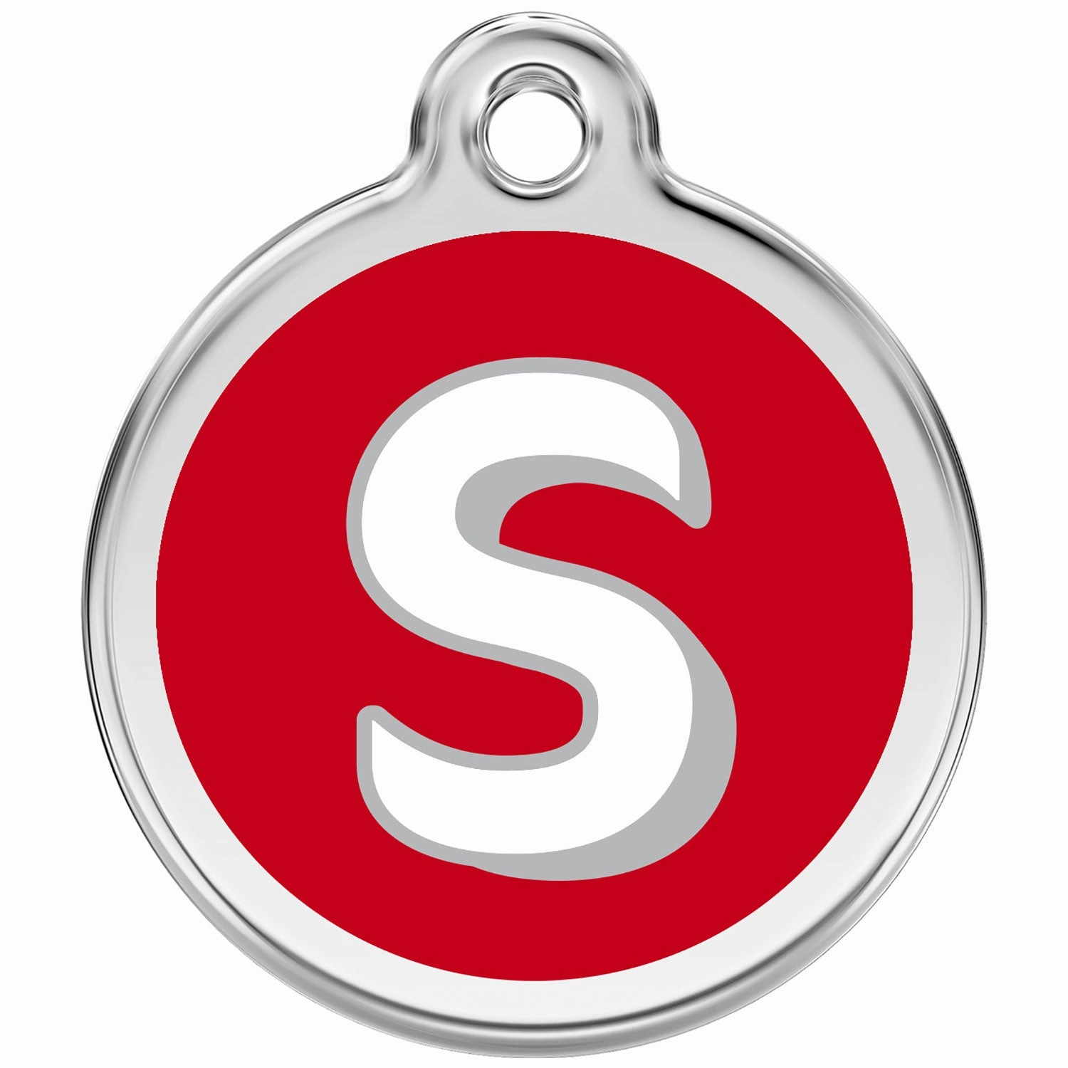 Red Dingo Alphabet Tag Letter S Pet ID poultry vaccine,livestock vaccine,animal vaccination