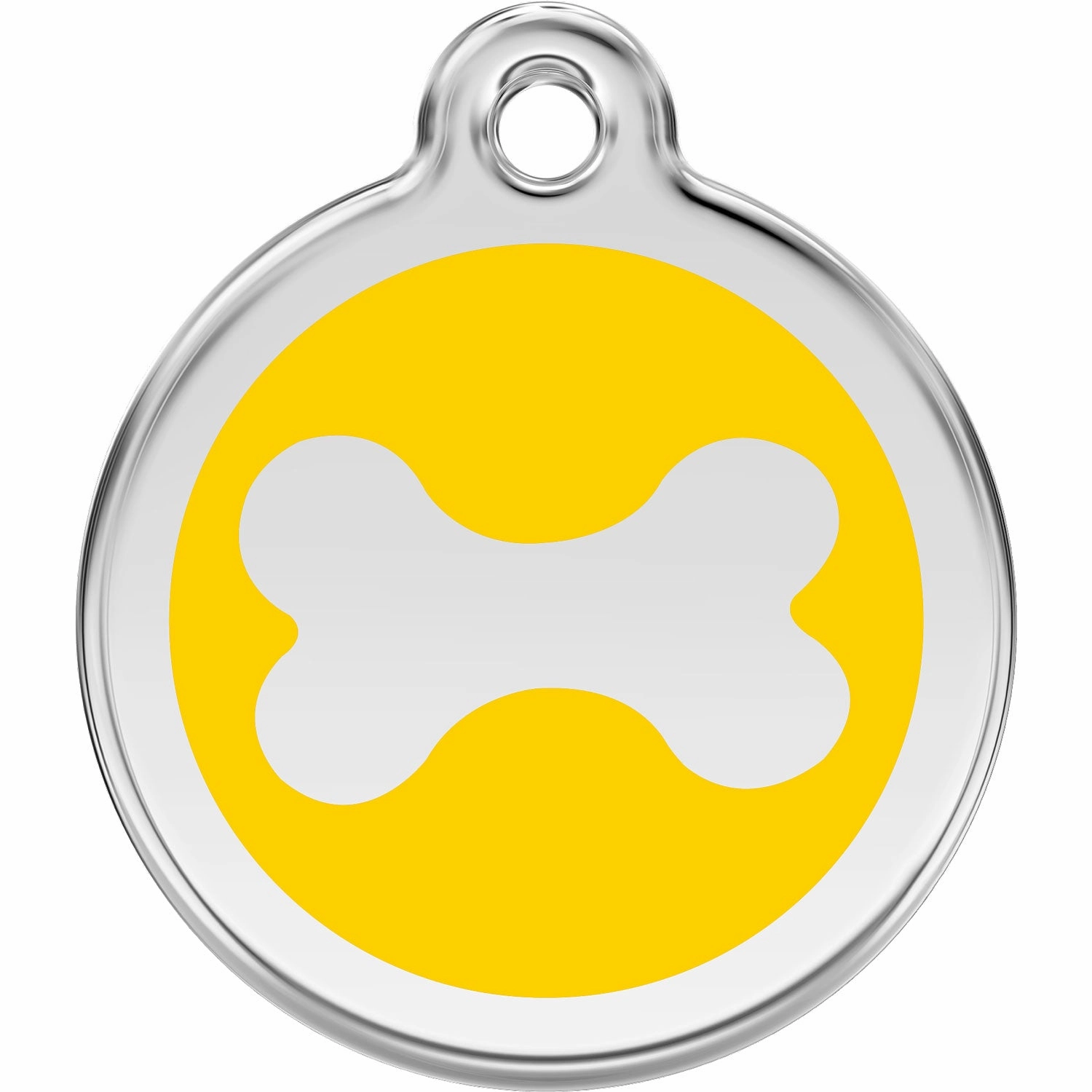 Red Dingo Bone Pet ID Dog Tags