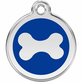 Red Dingo Bone Pet ID Dog Tags dog skin care,coat conditioner,anti itch dog spray