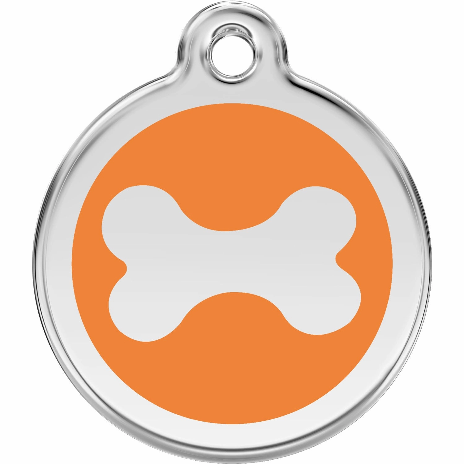 Red Dingo Bone Pet ID Dog Tags