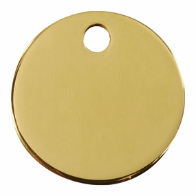 Red Dingo Brass Circle Pet ID Dog Tags dog skin care,coat conditioner,anti itch dog spray