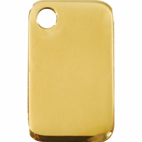Red Dingo Brass Rectangle Pet ID Dog Tags dog skin care,coat conditioner,anti itch dog spray