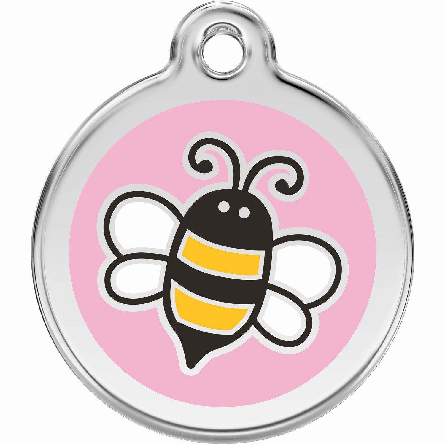 Red Dingo Bumble Bee Pink Pet ID Dog Tags dog skin care,coat conditioner,anti itch dog spray