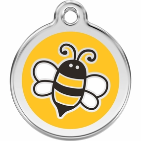 Red Dingo Bumble Bee Yellow Pet ID Dog Tags poultry vaccine,livestock vaccine,animal vaccination