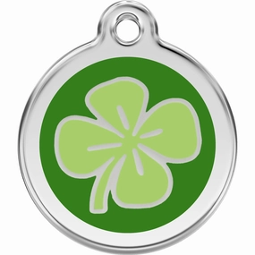 Red Dingo Clover Pet ID Dog Tags poultry vaccine,livestock vaccine,animal vaccination
