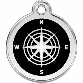 Red Dingo Compass Pet ID Dog Tags dog skin care,coat conditioner,anti itch dog spray