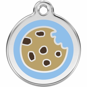 Red Dingo Cookie Pet ID Tag designer pet clothes,designer dog collar,luxury pet gear