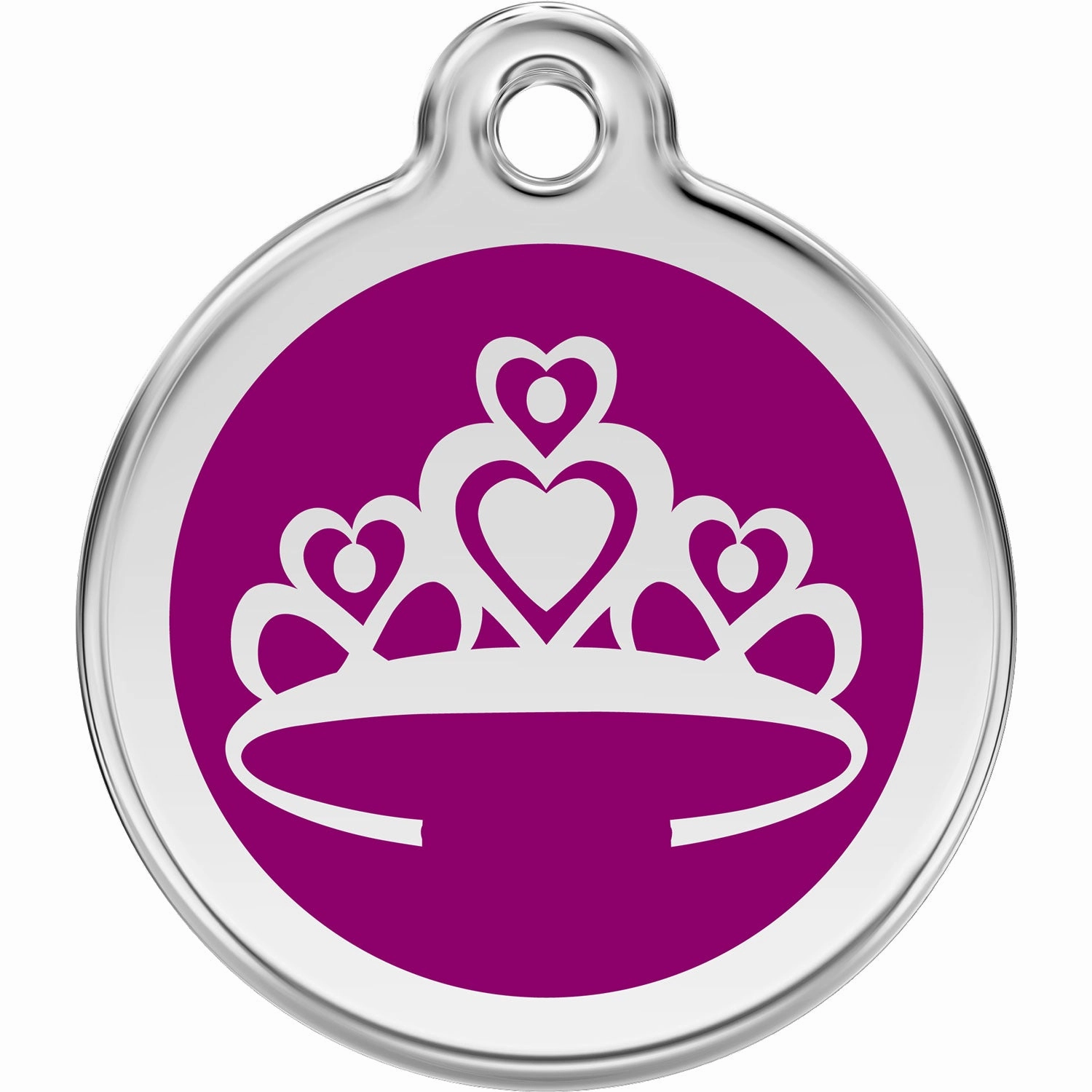 Red Dingo Crown Pet ID Dog Tags
