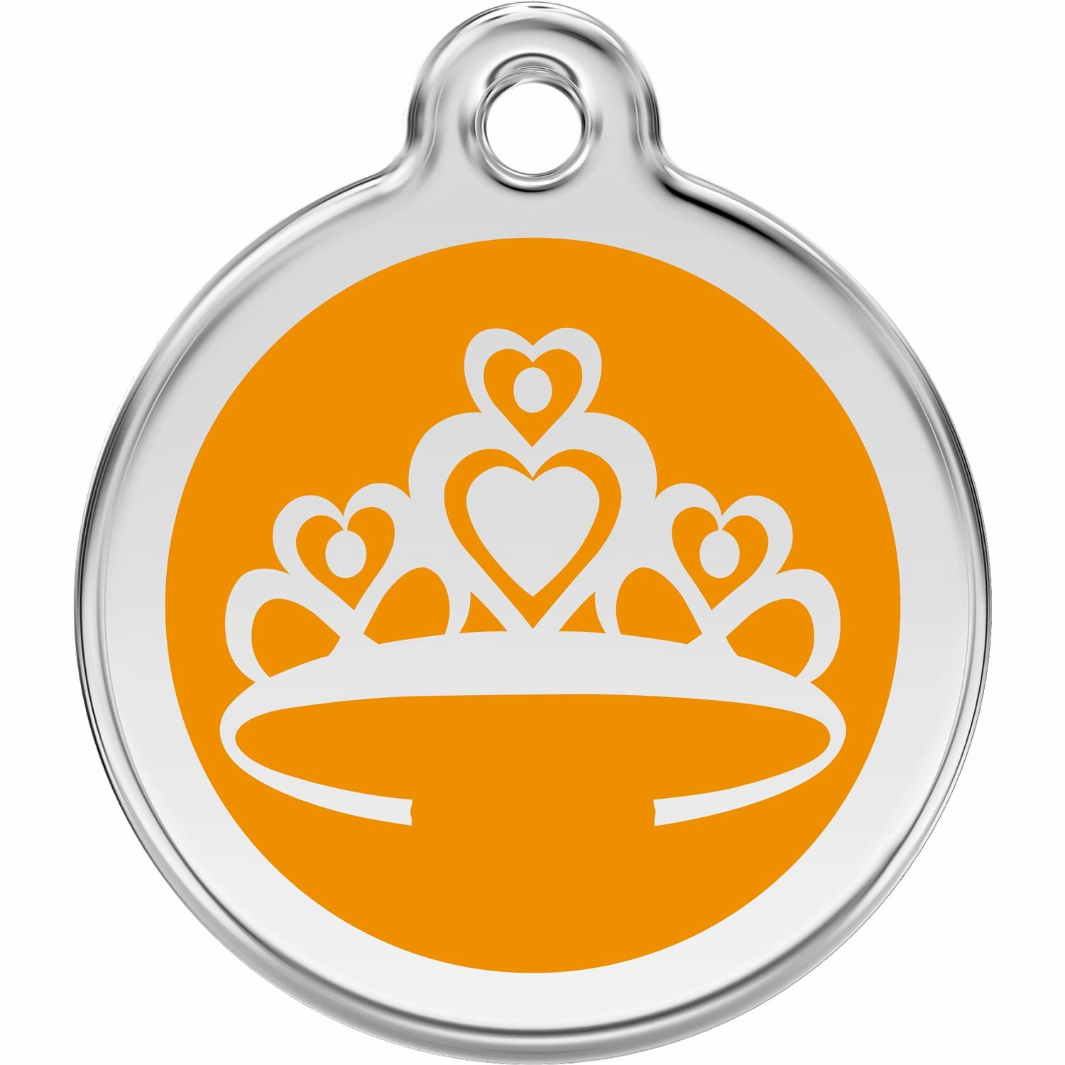 Red Dingo Crown Pet ID Dog Tags