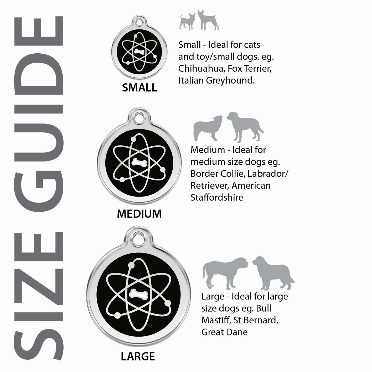 Red Dingo Crown Pet ID Dog Tags
