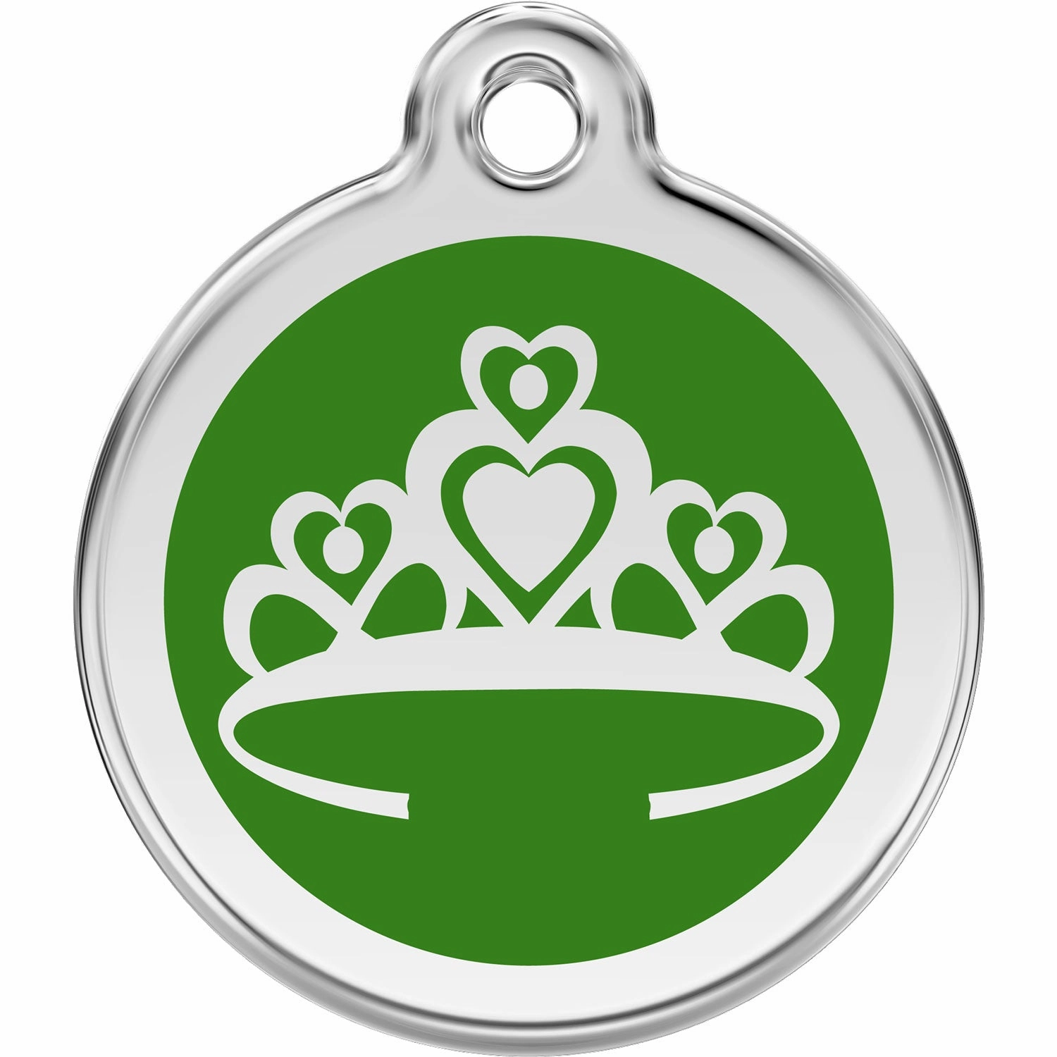 Red Dingo Crown Pet ID Dog Tags