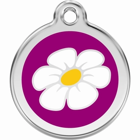 Red Dingo Daisy Pet ID Dog Tags dog skin care,coat conditioner,anti itch dog spray