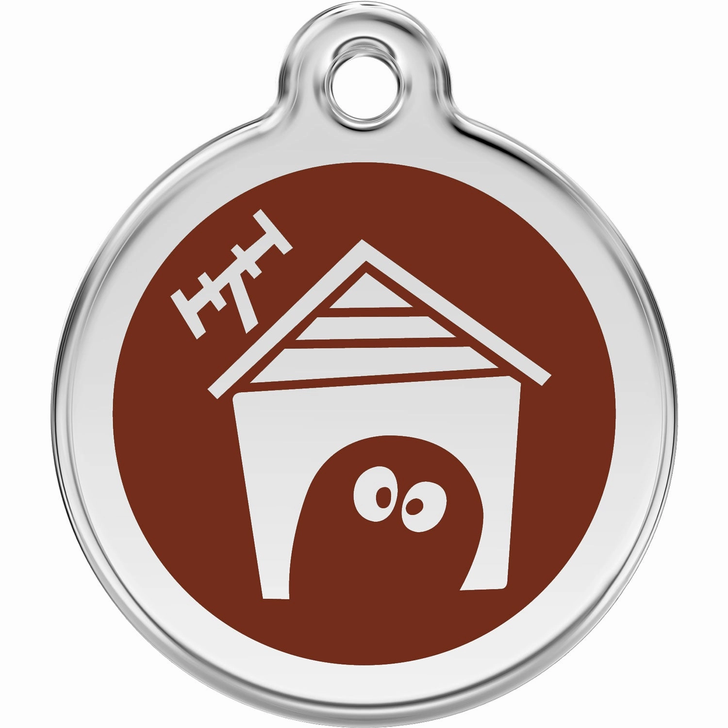 Red Dingo Dog House Pet ID Dog Tags