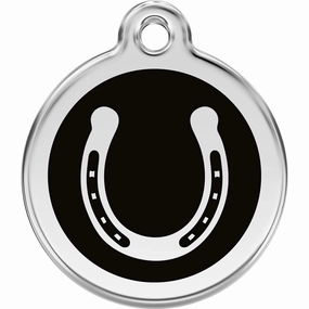 Red Dingo Horse Shoe Pet ID Dog Tags poultry vaccine,livestock vaccine,animal vaccination