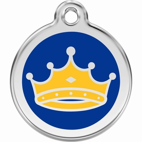 Red Dingo King Crown Pet ID Dog Tags dog skin care,coat conditioner,anti itch dog spray