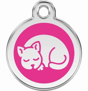 Red Dingo Kitten Pet ID Cat Tags poultry vaccine,livestock vaccine,animal vaccination