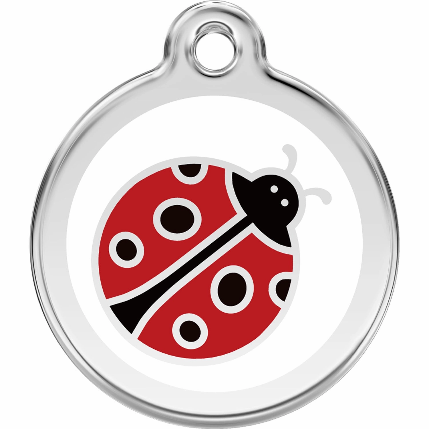 Red Dingo Ladybug Pet ID Dog Tags dog skin care,coat conditioner,anti itch dog spray