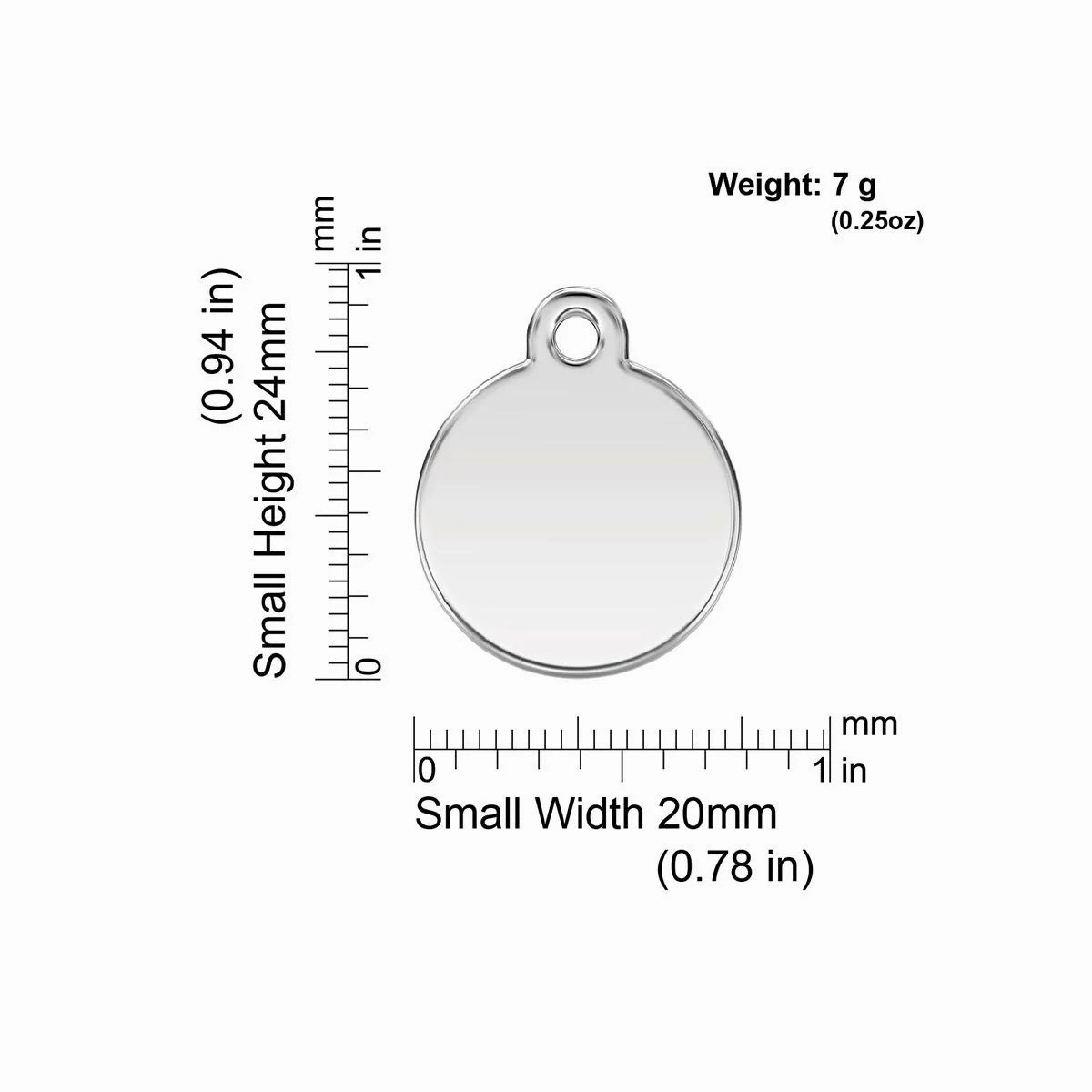 Red Dingo Ladybug Pet ID Dog Tags