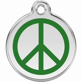 Red Dingo Peace Pet ID Dog Tags poultry vaccine,livestock vaccine,animal vaccination