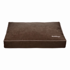 Red Dingo Premium Mattress Dog Bed (Chocolate) orthopedic dog bed,large dog bed,washable dog bed