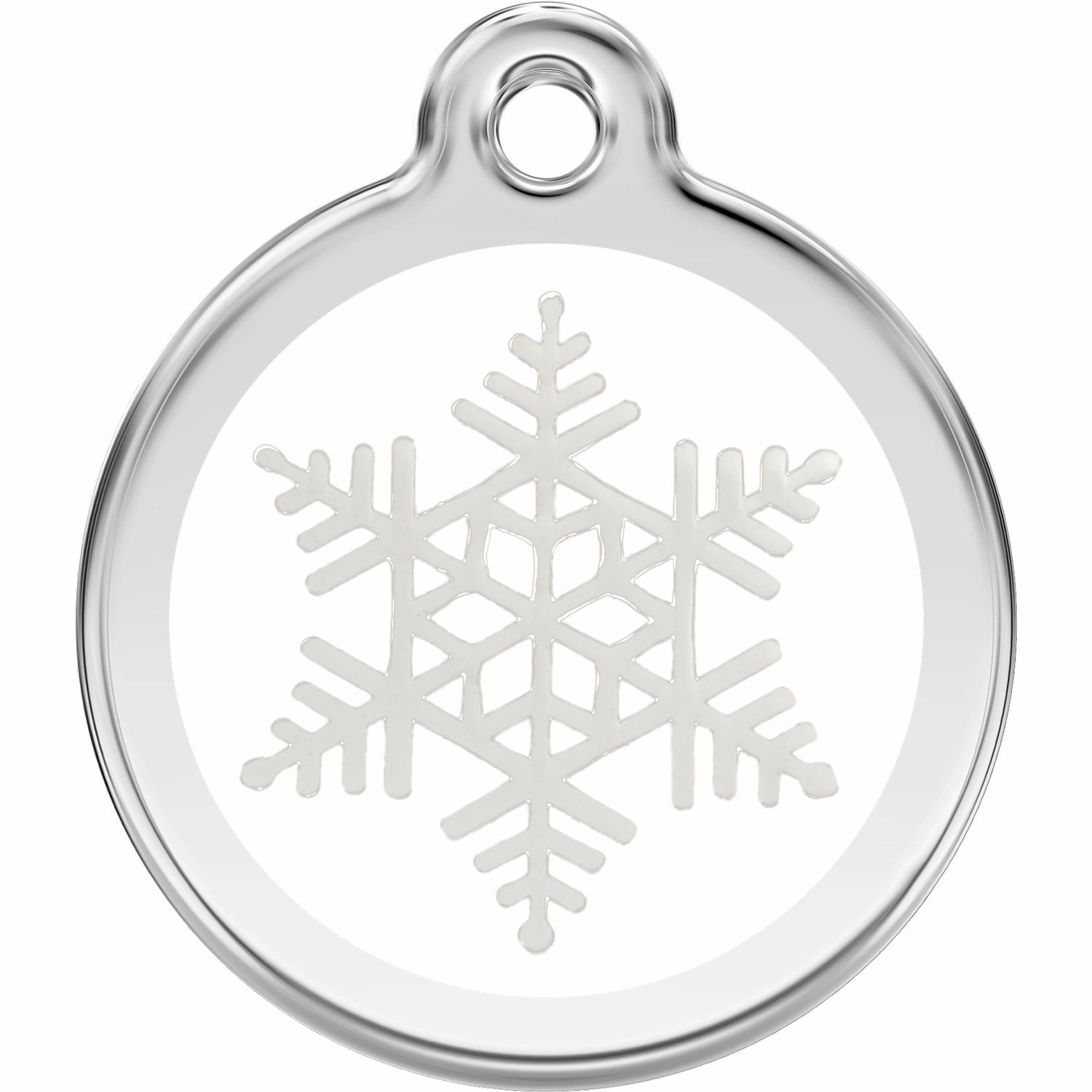 Red Dingo Snowflake Pet ID Dog Tags dog skin care,coat conditioner,anti itch dog spray