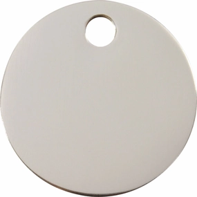 Red Dingo Stainless Steel Circle Pet ID Dog Tags poultry vaccine,livestock vaccine,animal vaccination