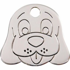 Red Dingo Stainless Steel Dog Face Pet ID Dog Tags dog skin care,coat conditioner,anti itch dog spray