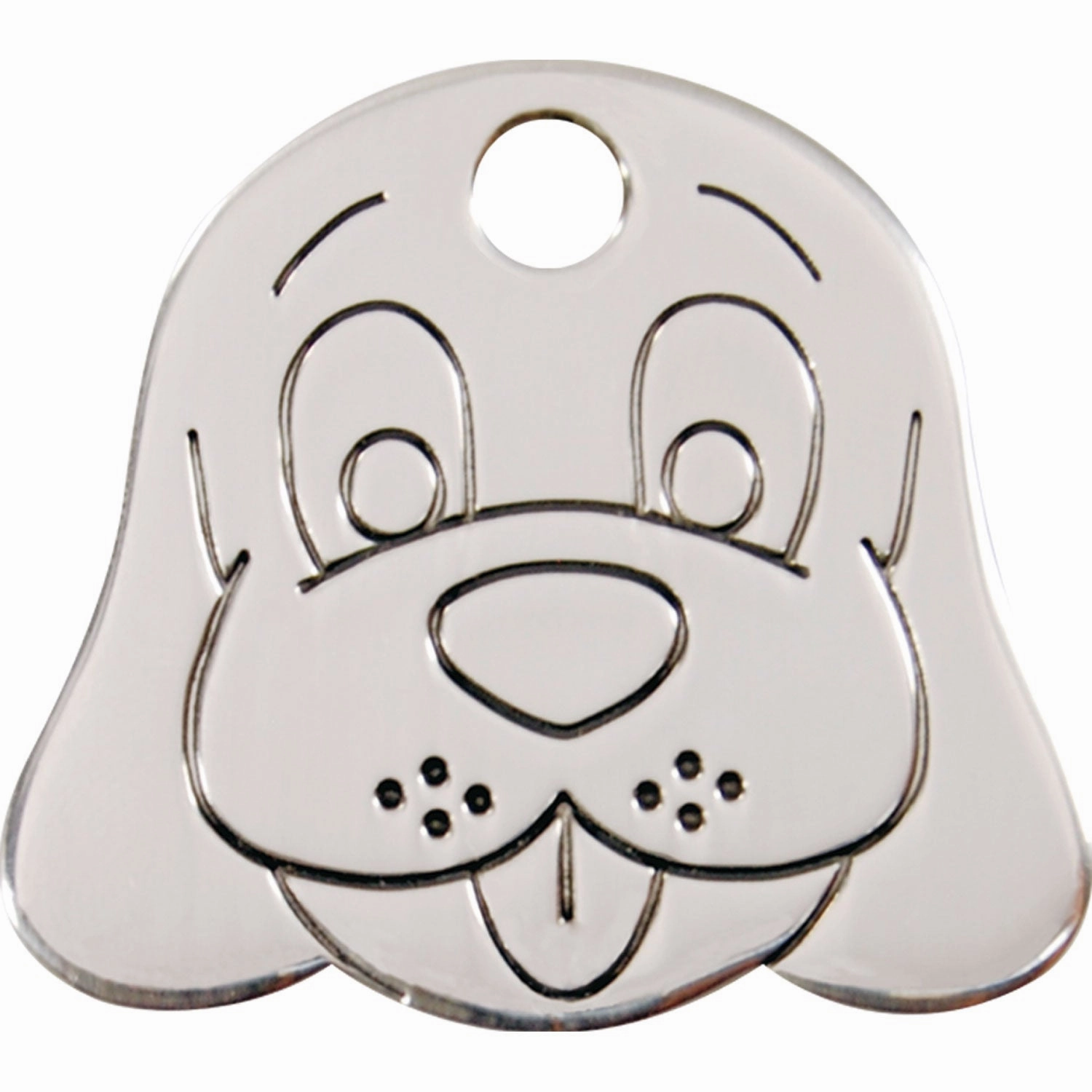 Red Dingo Stainless Steel Dog Face Pet ID Dog Tags dog skin care,coat conditioner,anti itch dog spray