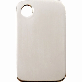 Red Dingo Stainless Steel Rectangle Pet ID Dog Tags poultry vaccine,livestock vaccine,animal vaccination