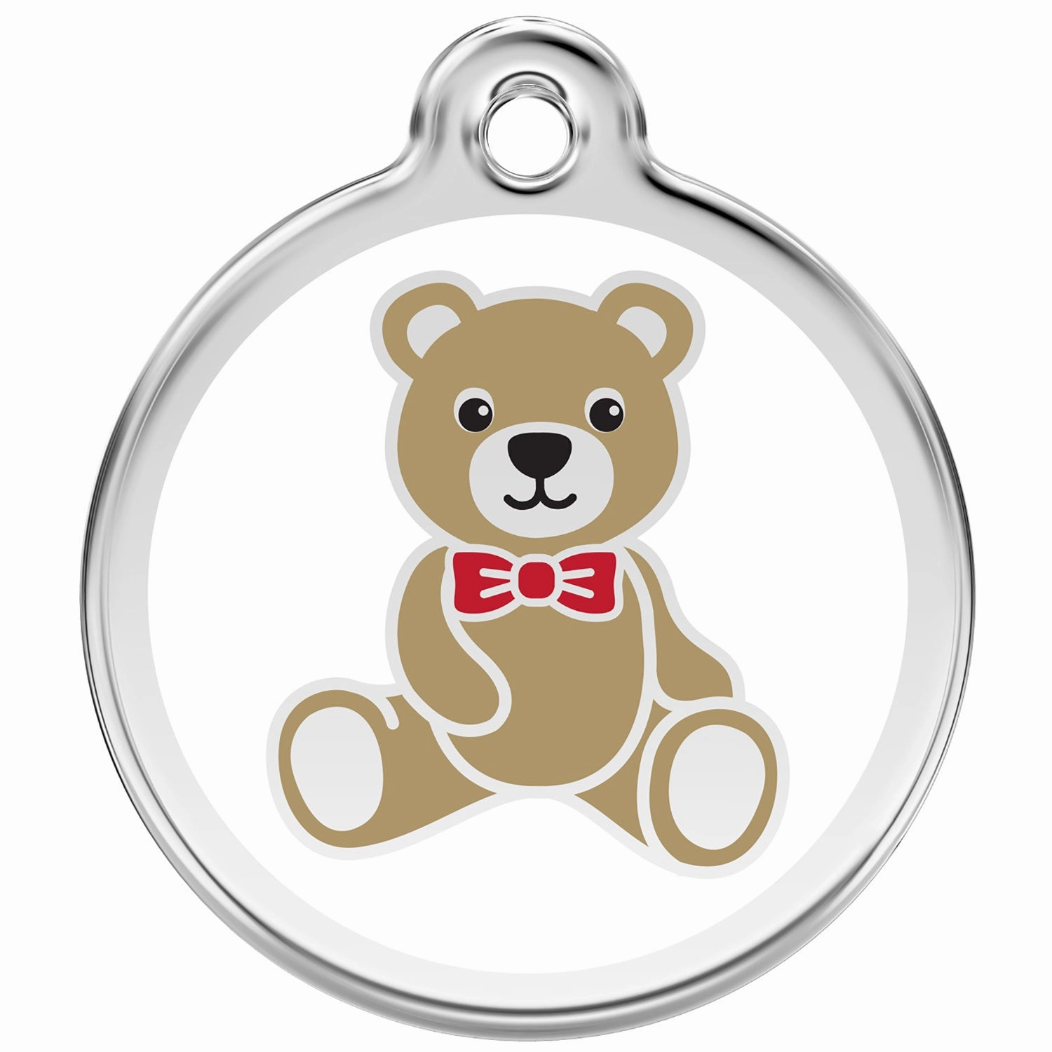 Red Dingo Teddy Bear Tag Pet ID designer pet clothes,designer dog collar,luxury pet gear