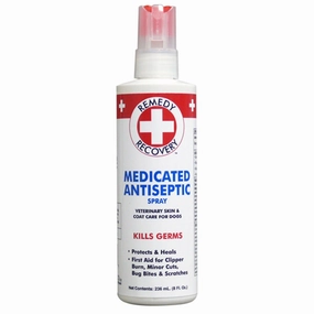 Remedy Recovery Medicated Antiseptic Spray 8oz small pet habitat,pet cage accessories,small animal home