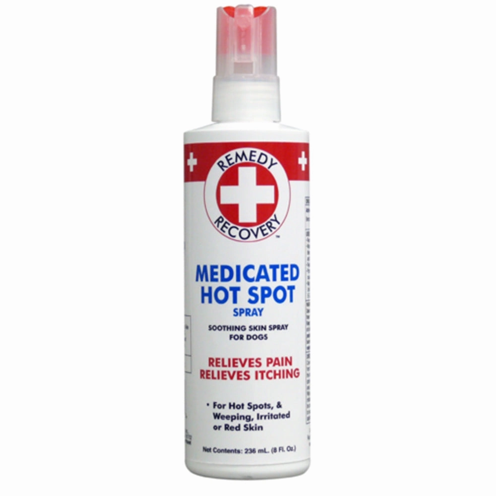 Remedy Recovery Medicated Hot Spot Spray 8oz small pet habitat,pet cage accessories,small animal home