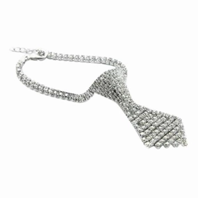 Rhinestone Tie Dog Necklace english tack set,horse saddle gear,equestrian supplies