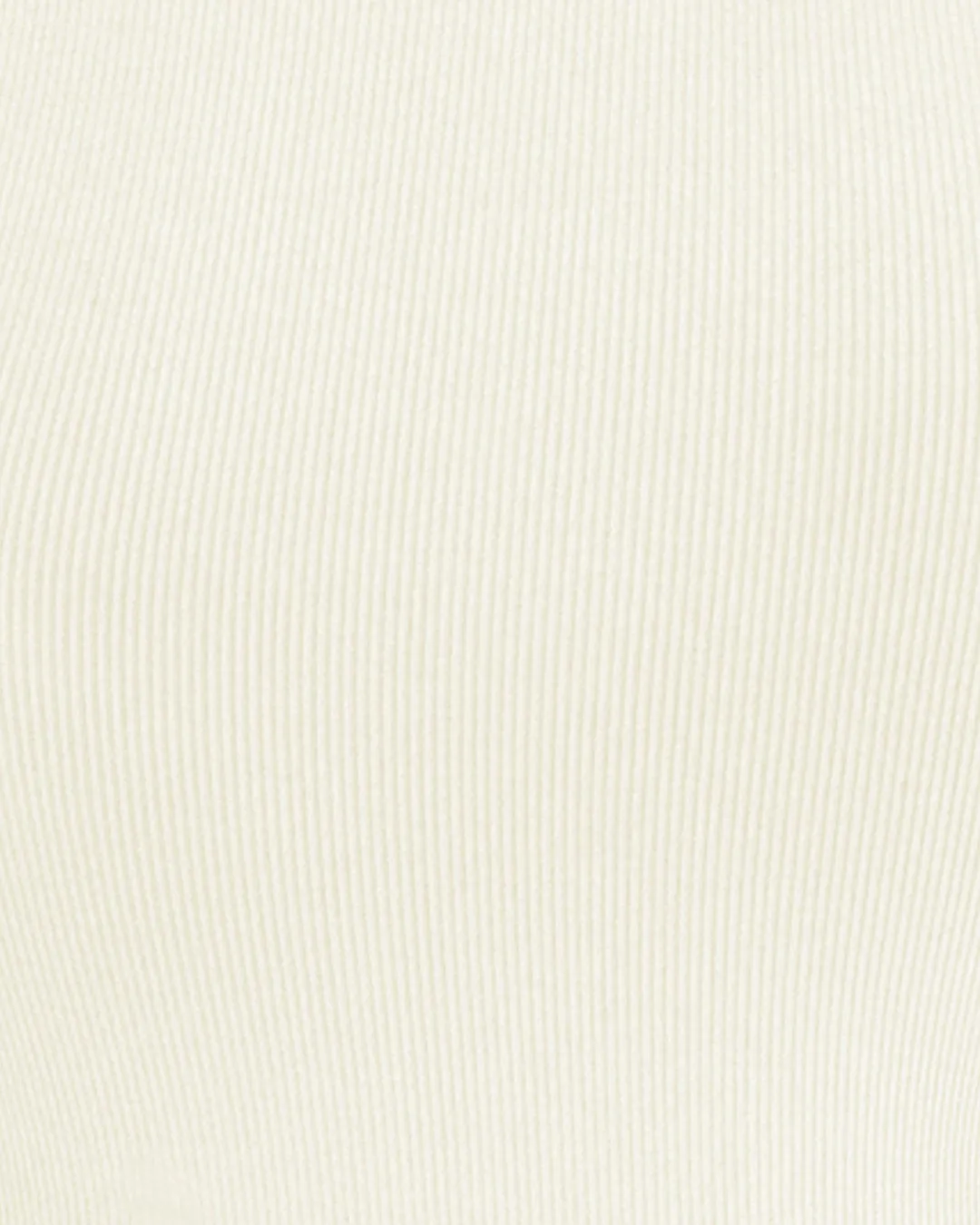 RIBBED ELATED Bra Top | Cream