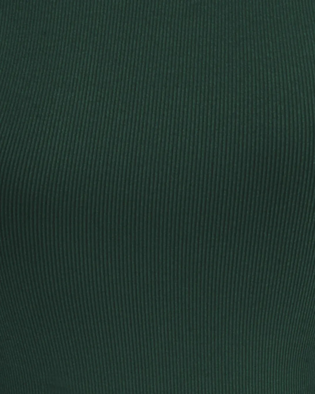 RIBBED ELATED Bra Top | Dark Green