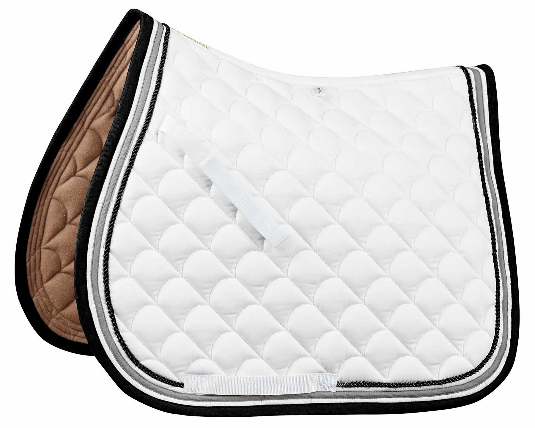 Roma All-Purpose Crescent English Saddle Pad