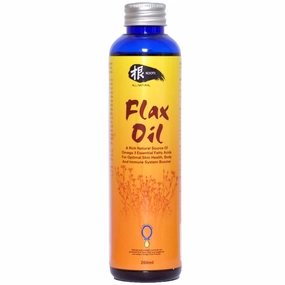 Roots All Natural Flax Oil Supplement 260ml digestive care dog food,urinary care cat food,sensitive stomach pet food