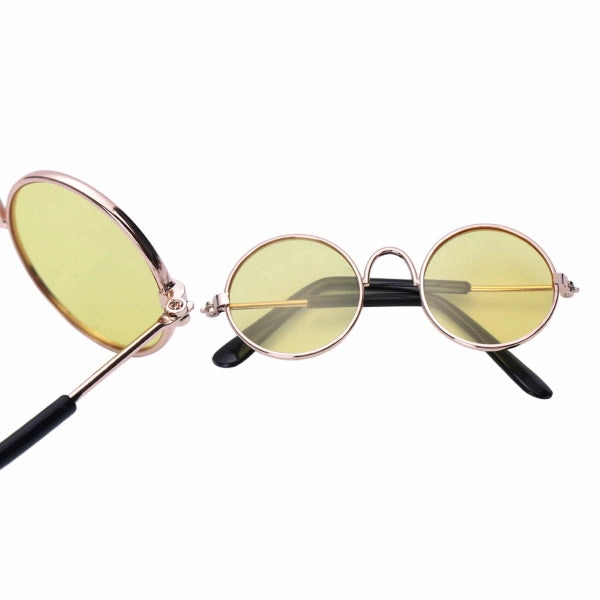 Round Fashion Dog Sunglasses