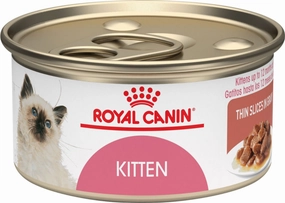 Royal Canin Feline Nutrition Kitten Instinctive Thin Slices in Gravy Canned Cat Food cat supplies,cat essentials,cat accessories