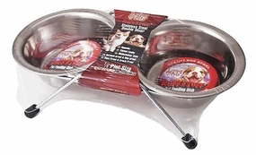 Ruff N' Tuff Double Cat Diner cat food bowl,cat feeder,elevated cat dish