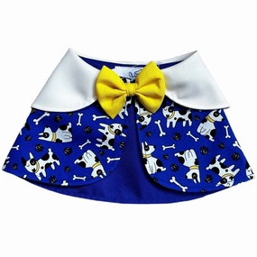 RuffCo Handcrafted Cape For Cats & Dogs (Blue Bull Terriers) dog clothes,dog sweater,fashionable dog wear