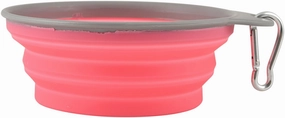 Ruffin' It Assorted Collapsible Silicone Bowl cat food bowl,cat feeder,elevated cat dish