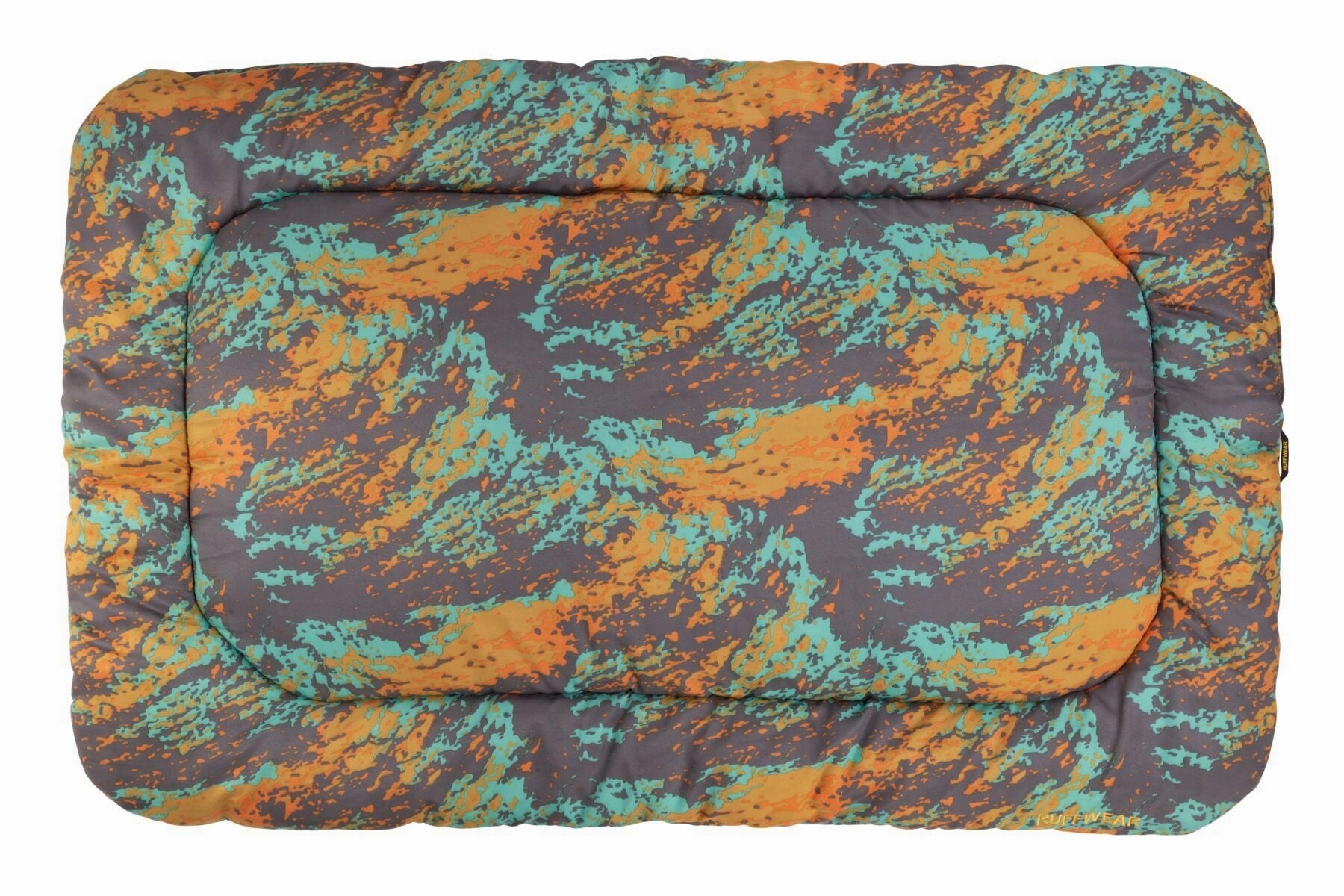 Ruffwear Basecamp Lightweight Portable Dog Bed (Orange Reef) orthopedic dog bed,large dog bed,washable dog bed