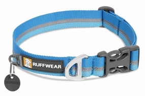 Ruffwear Crag Dog Collar   - L-BLUE dog harness and leash,reflective dog collar,pet walking gear