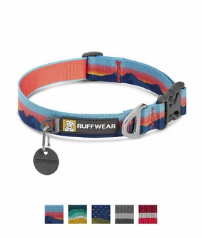 Ruffwear Crag Dog Collar   - L-SEA FOAM dog harness and leash,reflective dog collar,pet walking gear