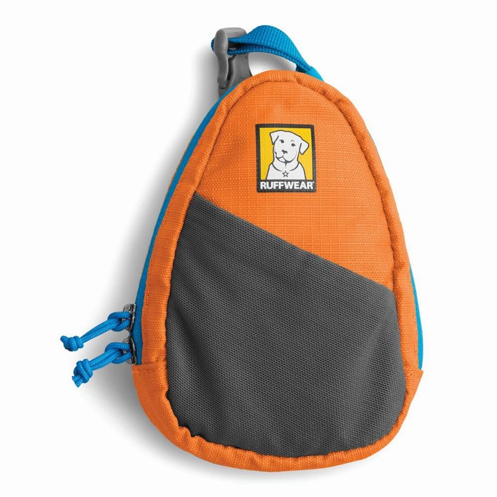 Ruffwear Stash Bag Multi-Function Dog Poop Bag Dispenser (Orange Poppy) dog shampoo,pet wipes,dog cleaning spray