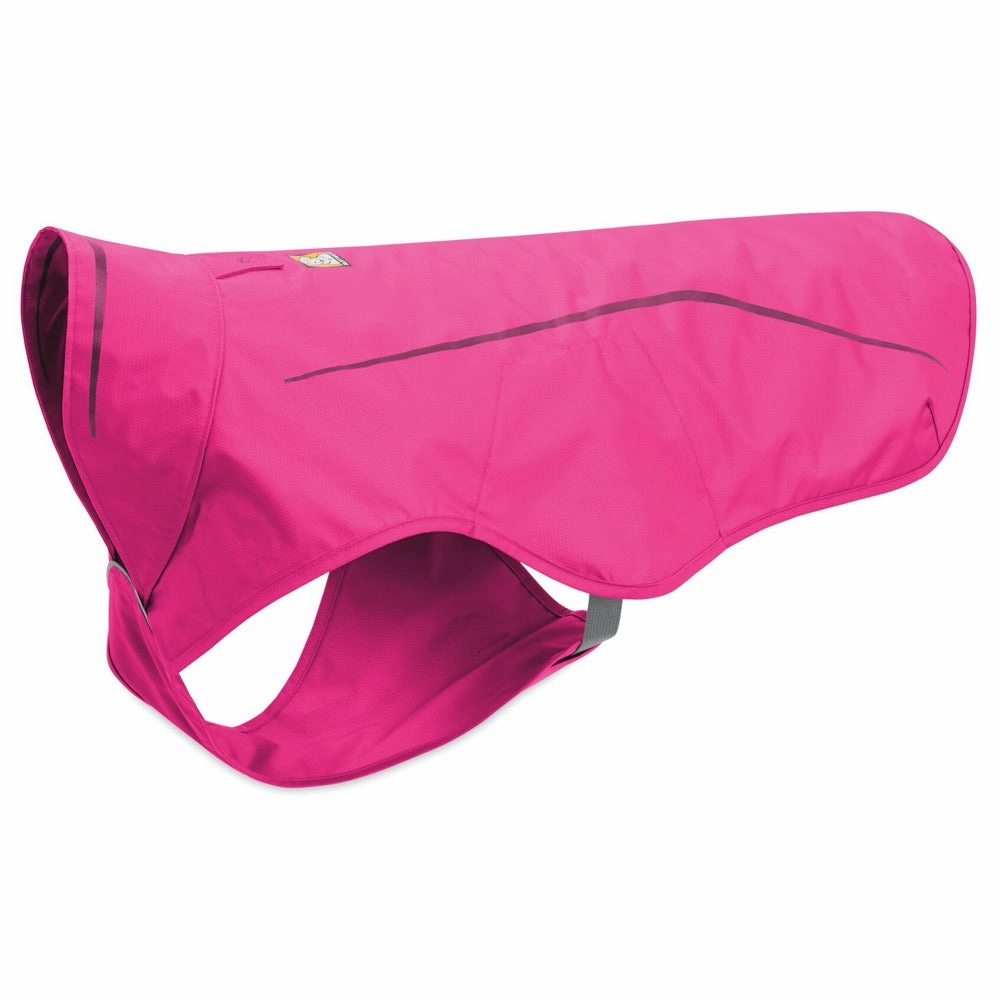 Ruffwear Sun Shower Reflective Lightweight Dog Raincoat (Alpenglow Pink) dog clothes,dog sweater,fashionable dog wear