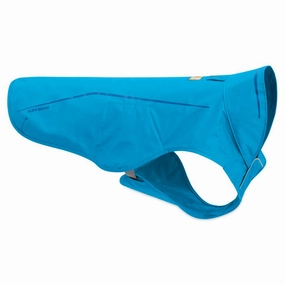 Ruffwear Sun Shower Reflective Lightweight Dog Raincoat (Blue Dusk) dog clothes,dog sweater,fashionable dog wear